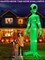 14 Ft Giant Halloween Inflatable Alien Decoration with Built-in LEDs (Green)